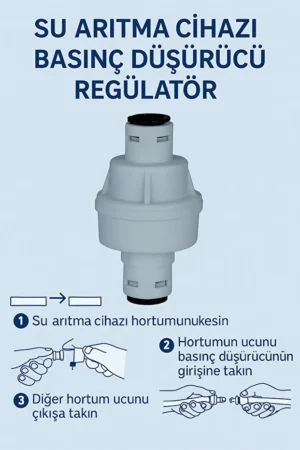 watalina Su Arıtma Cihazı Basınç Düşürücü Regülatör
