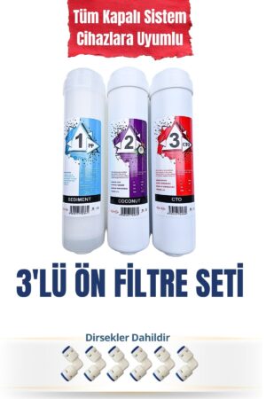 3'lü Filtre Seti