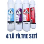 4'lü Filtre Seti